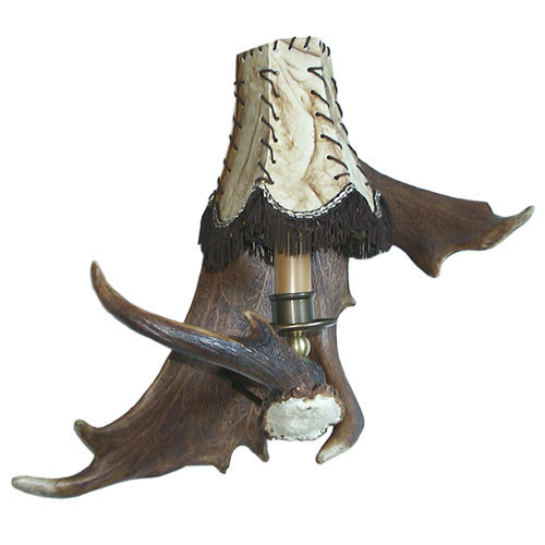 Wandlampe Damschaufel mit Aufsteckschirm